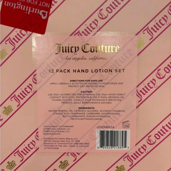Juicy Couture 12 Pack Hand Lotion Set - Picture 6 of 6